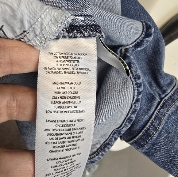 CK JEANS CALVIN KLEIN DENIM SHIRT DRESS M - Picture 10 of 12